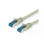 Võrgukaabel VALUE 21.99.0859 RJ-45 Cat6a 0,15 m Hall