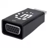Manhattan HDMI-VGA muundur (heliga), 1080p, isane - emane, Micro-USB toitepesa lisavooluks vajadusel, must, kolmeaastane garantii