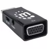 Manhattan HDMI-VGA muundur (heliga), 1080p, isane - emane, Micro-USB toitepesa lisavooluks vajadusel, must, kolmeaastane garantii