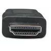 Manhattan HDMI-DVI-D 24+1 kaabel, 1 m, isane-isane, must, kahekordne ühendus, ühilduv DVI-D-ga, eluaegne garantii, samaväärne tootega HDDVIMM1M