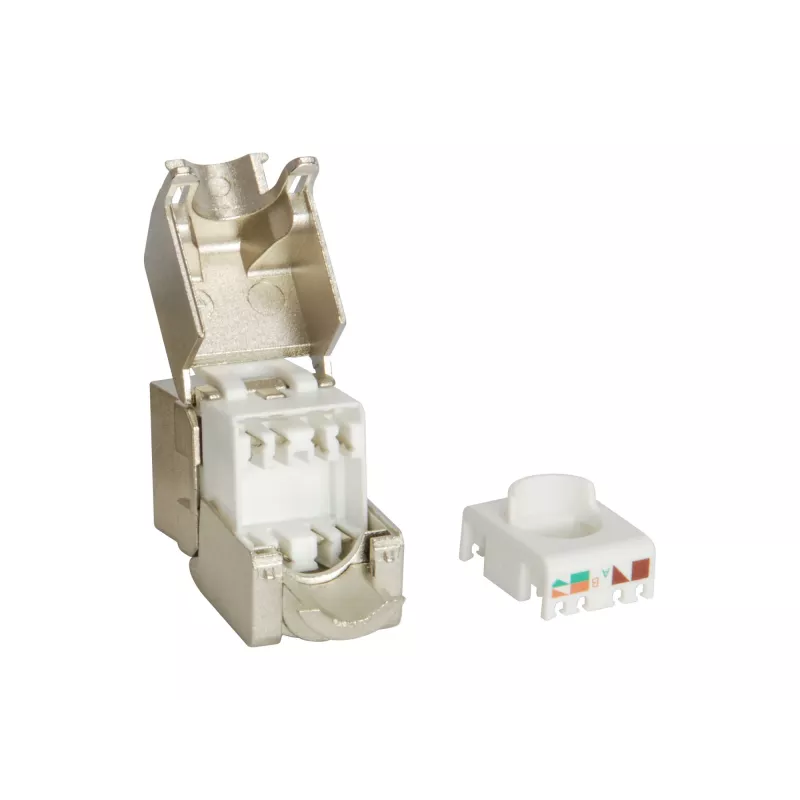 Cat.6 varjestatud Keystone-pistik tööriistavabalt Equip 767213