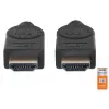 HDMI-kaabel Ethernetiga Manhattan HDMM1MP 1m isane-isanele must