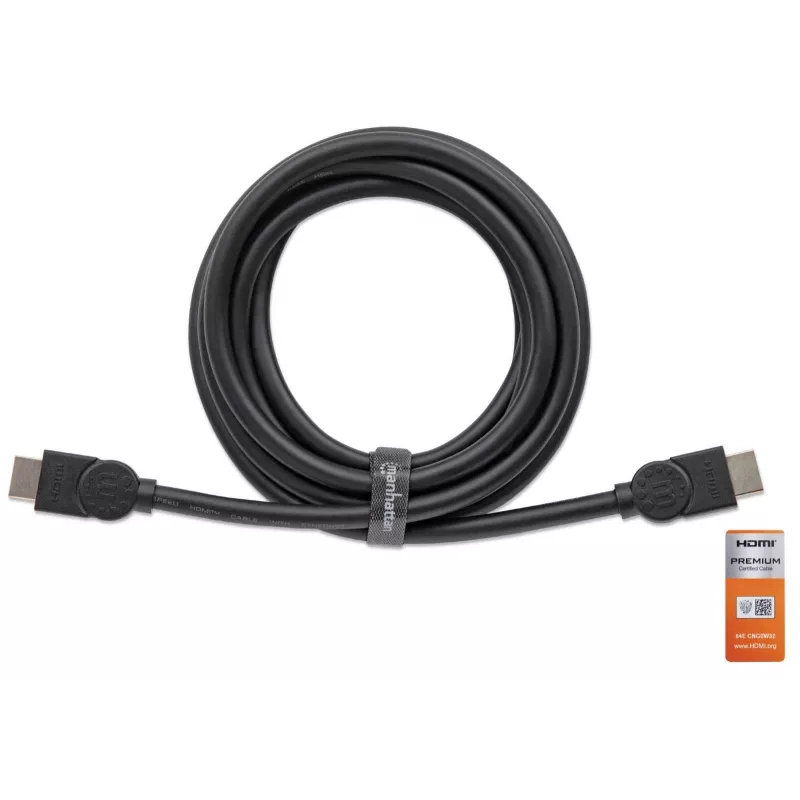 HDMI-kaabel isane-isane Manhattan HDMM2MP 1,8 m must