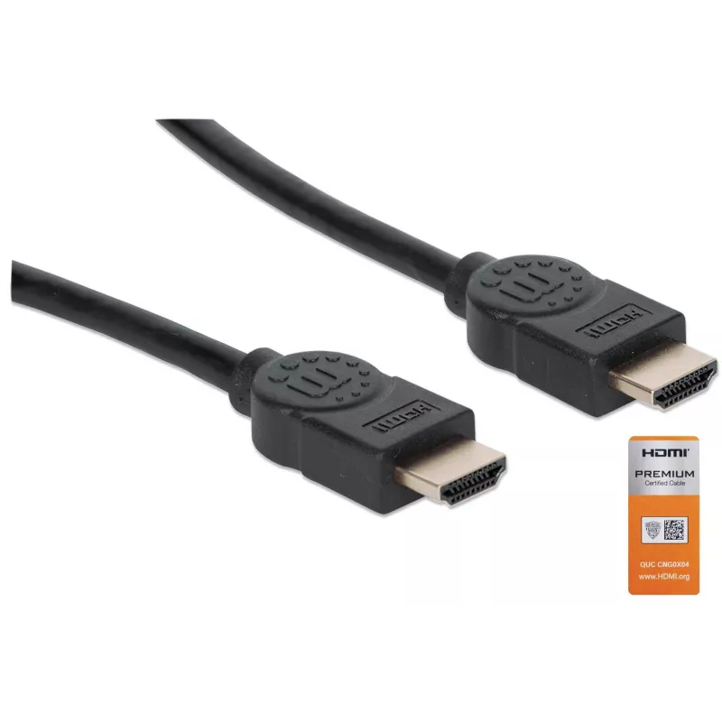 HDMI-kaabel Ethernetiga Manhattan HDMM3MP