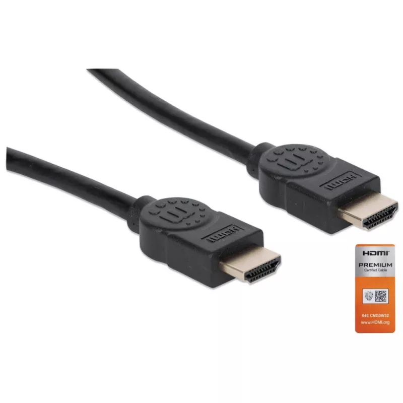 Manhattan HDMM5MP HDMI-kaabel 5 m isane-isanele