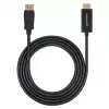 Manhattan DisplayPort 1.1 to HDMI kaabel, 1080p@60Hz, 1m, Male to Male, DP With Latch, Must, Not Bi-Directional, Three Year Warranty