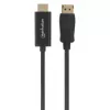 Manhattan DisplayPort 1.2 to HDMI kaabel, 4K@60Hz, 1.8m, Male to Male, DP With Latch, Must, Not Bi-Directional, Three Year Warranty, Equivalent to 6F-DP-HDMI-4K60-HDR (except 20cm shorter)