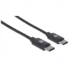 USB-C kaabel Manhattan USB2CC1M 1 m isane-isasele