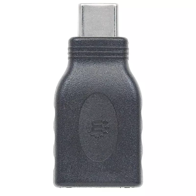 Manhattan USB-C USB-A-adapter, isane emasele, 5 Gbps (USB 3.2 Gen1 ehk USB 3.0), SuperSpeed USB, must, eluaegne garantii, võrdväärne USB31CAADG-ga
