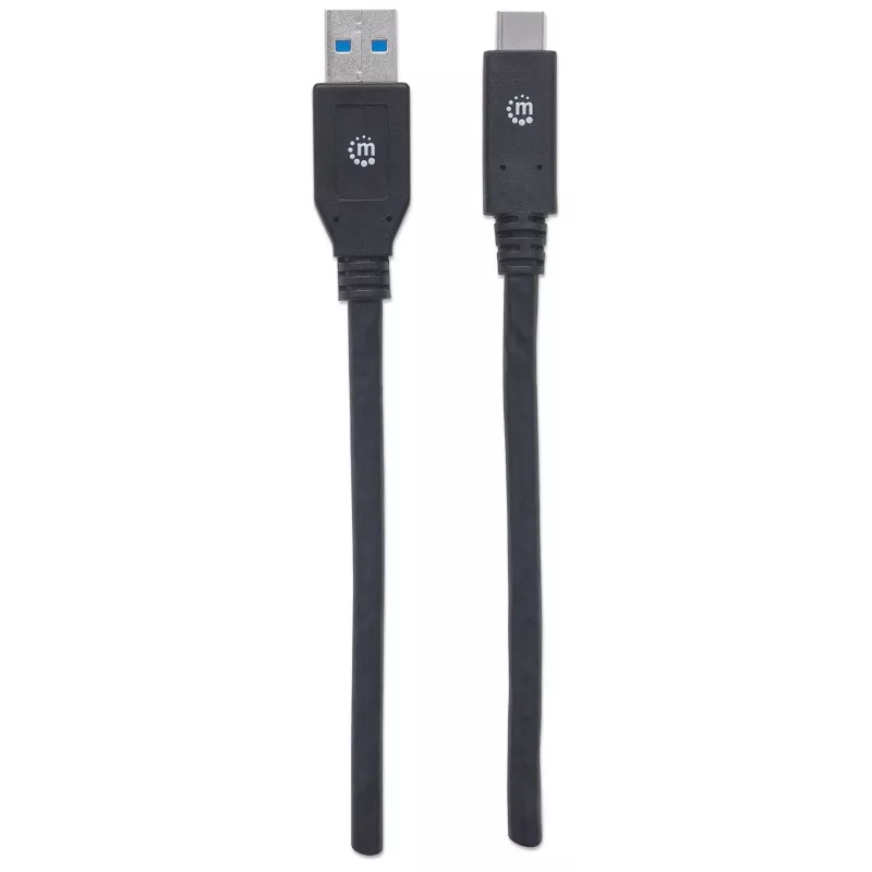 USB-C kuni USB-A kaabel Manhattan 354981 3 m isane-isanele