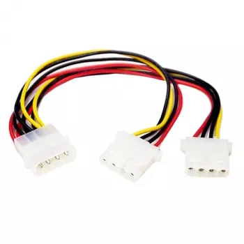 StarTech.com LP4 to 2x LP4 toite Y-jagaja kaabel M/F