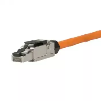 Võrgukaabel LogiLink MP0040 RJ-45 pistik 1m Must Metallic
