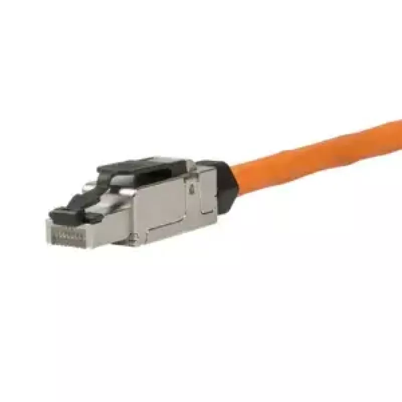 Võrgukaabel LogiLink MP0040 RJ-45 pistik 1m Must Metallic