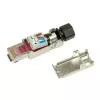 Võrgukaabel LogiLink MP0040 RJ-45 pistik 1m Must Metallic