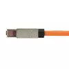 Võrgukaabel LogiLink MP0040 RJ-45 pistik 1m Must Metallic