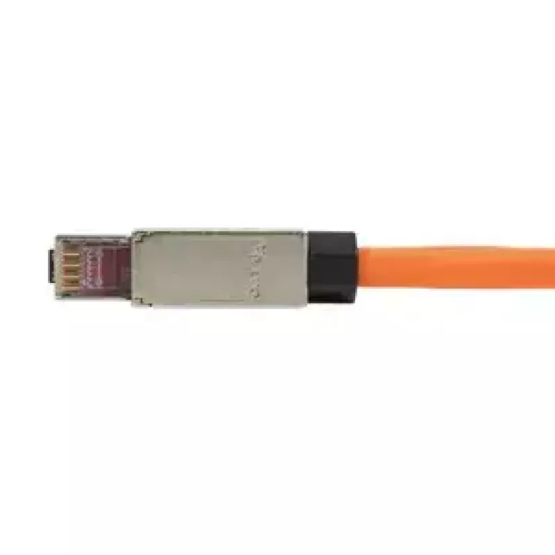 Võrgukaabel LogiLink MP0040 RJ-45 pistik 1m Must Metallic