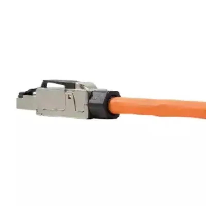Võrgukaabel LogiLink MP0040 RJ-45 pistik 1m Must Metallic