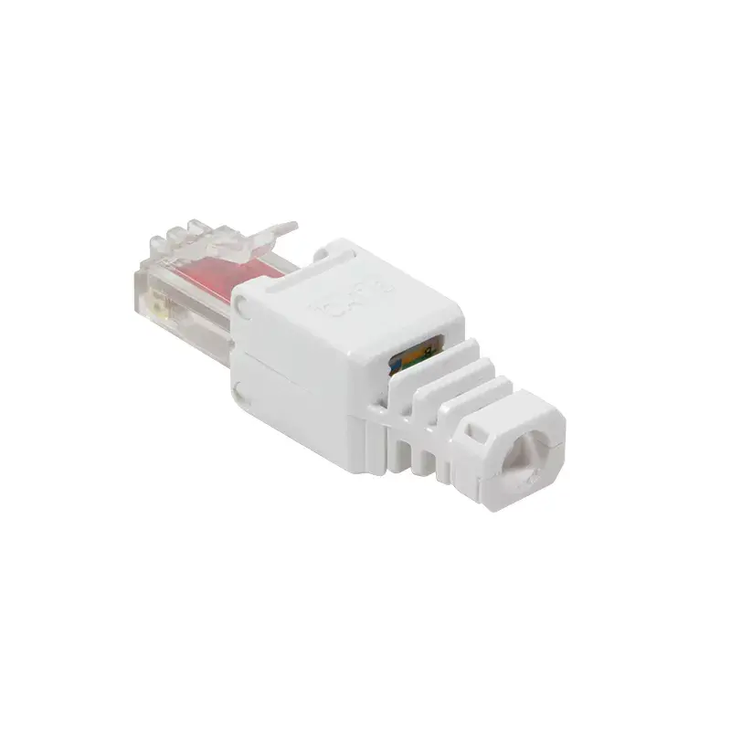 Võrgukaabel LogiLink MP0025 RJ-45 pistik isane valge