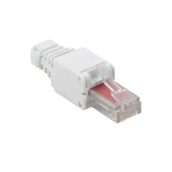 Võrgukaabel LogiLink MP0025 RJ-45 pistik isane valge