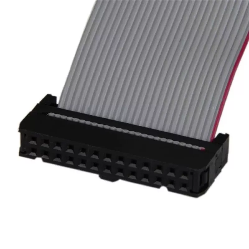 StarTech.com madalprofiiliga 16-tolline paralleelpordi pistikukaabel adapter koos kronsteiniga – DB25 (F) IDC26-le