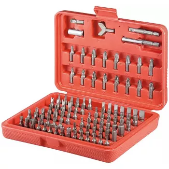 Otsakukomplekt 100 tk, MicroConnect 77045 — valik 100 kruvikeeramisotsakust kinnitamiseks ja remondiks