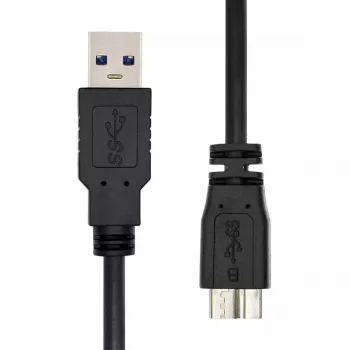 ProXtend USB-A 3.2 Gen 1 Micro B kaablile Must 0,5 m