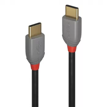 Lindy 3 m USB 2.0 C-tüüpi kaabel C-pistikule, Anthra Line
