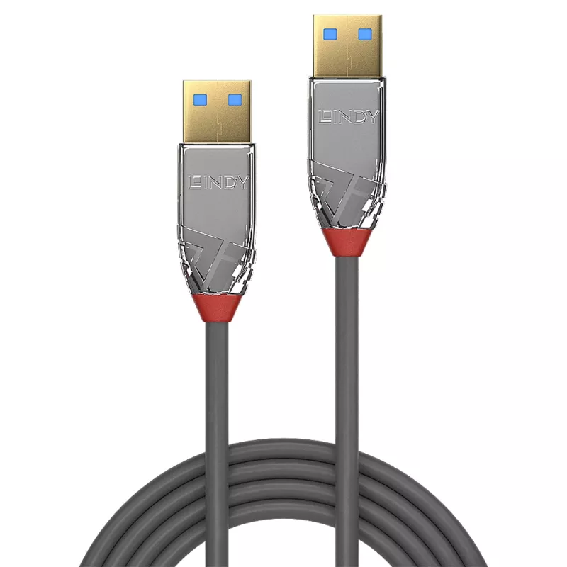 Lindy 36626 USB-kaabel USB 3.2 Gen 1 (3.1 Gen 1) 1 m USB A Hall