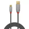Lindy 5 m USB 2.0 tüüp A – Micro-B kaabel, Cromo Line