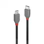 Lindy 1m USB 2.0 Type C to Micro-B kaabel, Anthra Line