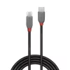 Lindy 1m USB 2.0 Type C to Micro-B kaabel, Anthra Line