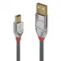 Lindy 5m USB 2.0 Type A to Mini-B kaabel, Cromo Line