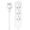 Microconnect MC-GRU0350DK pikendusjuhe 5 m 3 vahelduvvoolu pistikupesa(t) Siseruumidesse Valge
