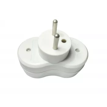 Pistik lüliti MicroConnect MC-PLUGOOEU1+2FRW EL tüüp