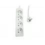 Pikendusjuhe MicroConnect MC-PS040150FRW — 4-kohaline, prantsuse tüüpi pistikupesad