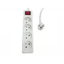 Pistikupesakarp MicroConnect MC-PSOO040150FRW 4-poolne Sisse/Välja — 4 pistikupesa, individuaalne sisse/välja lülitus
