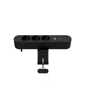 Lauapealne mitmikpistikupesa MicroConnect MC-MDPS-FR3-30W — 3 pesa, 30 W