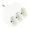 Pikendusjuhe LOGON LPS140 — 3 vahelduvvoolupistikut, siseruumidesse, 18 A, valge