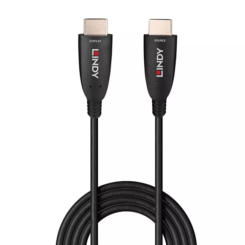 Lindy 40 m fiiberoptiline hübriid-HDMI 8K60 kaabel 48 Gbit/s must