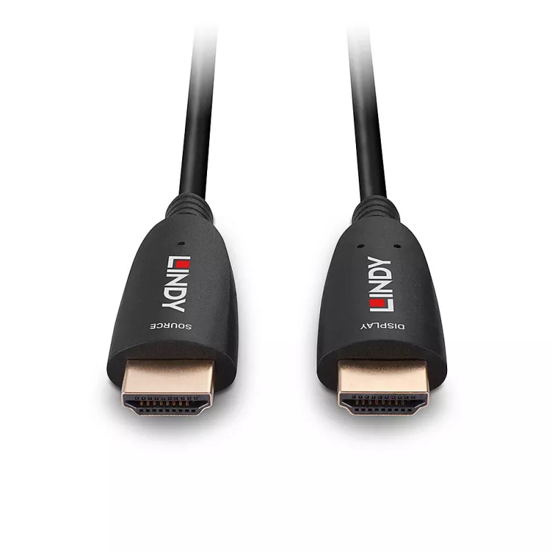 Lindy 40 m fiiberoptiline hübriid-HDMI 8K60 kaabel 48 Gbit/s must