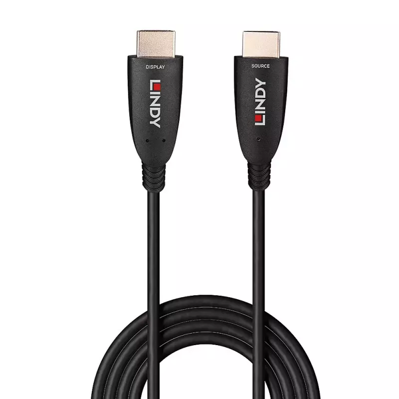 Lindy 50m fiiberoptiline hübriid-HDMI 8K60 kaabel