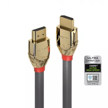 Lindy 1m ülikiire HDMI-kaabel, Gold Line