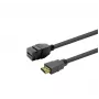 Keystone HDMI emane sisestus VivoLink PROKEYHDMIFM3B Must — HDMI pistikumoodul seinaplaatidele ja jaotuspaneelidele