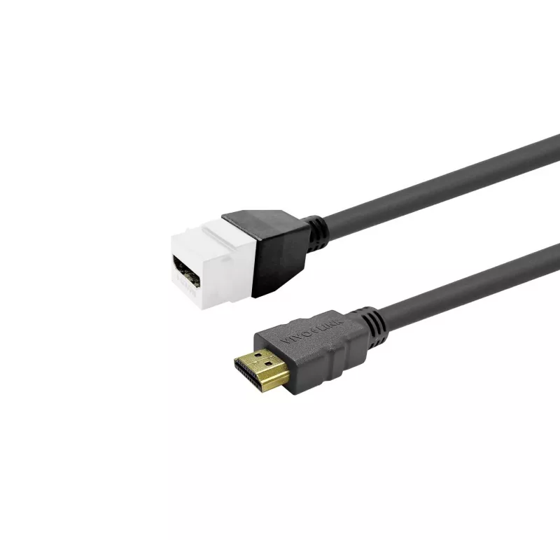 HDMI pesaühendusmuhv VivoLink PROKEYHDMIFM5W — inline-adapter, valge