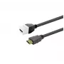 HDMI pesaühendusmuhv VivoLink PROKEYHDMIFM5W — inline-adapter, valge