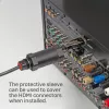 HDMI kaabel Lindy 38527 10 m HDMI Type A isane–isane HDMI 2.1 48 Gbit/s kullatud kontaktidega must