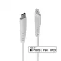 Lindy 2m USB Type C to Lightning kaabel, Valge