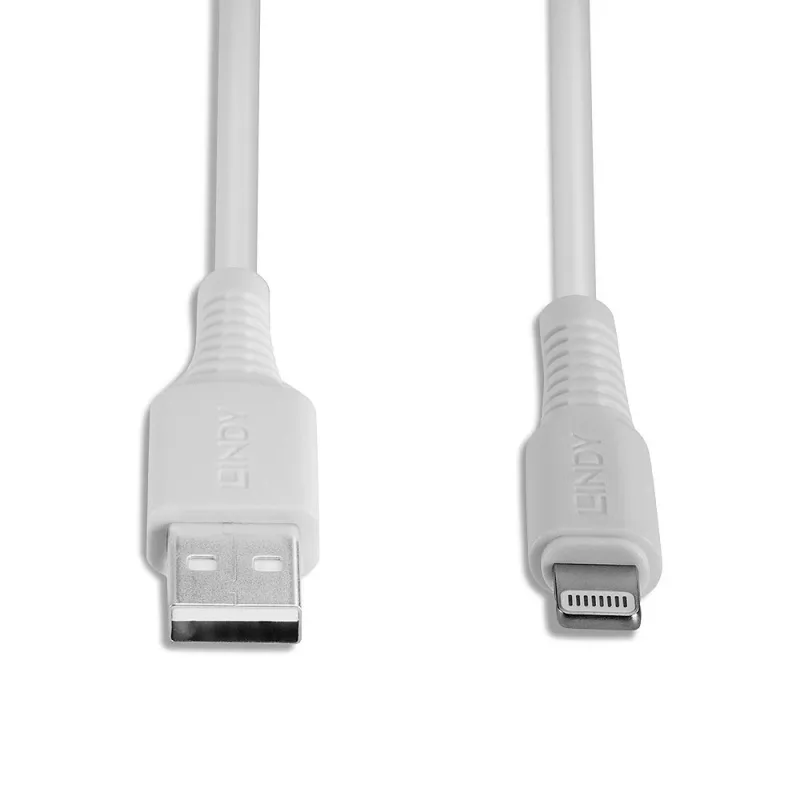 Lindy 0,5 m USB-Lightningi kaabel valge