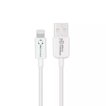 Microconnect ECO-LIGHTNING2 välkkaabel 2 m Valge