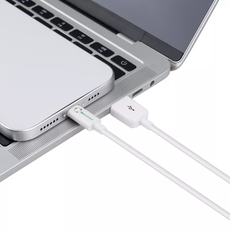 Lightning-kaabel Microconnect ECO-LIGHTNING0.5 0,5 m valge USB-A